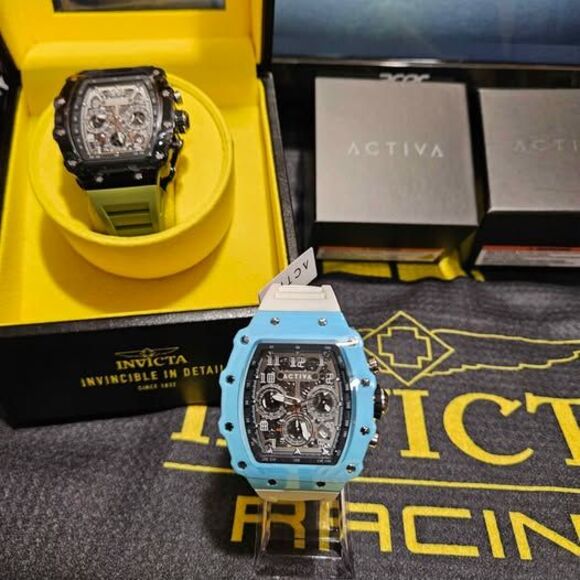 Activa x Invicta ACW2305-016 Chronograph Gradient Blue Watch - Picture 7 of 7